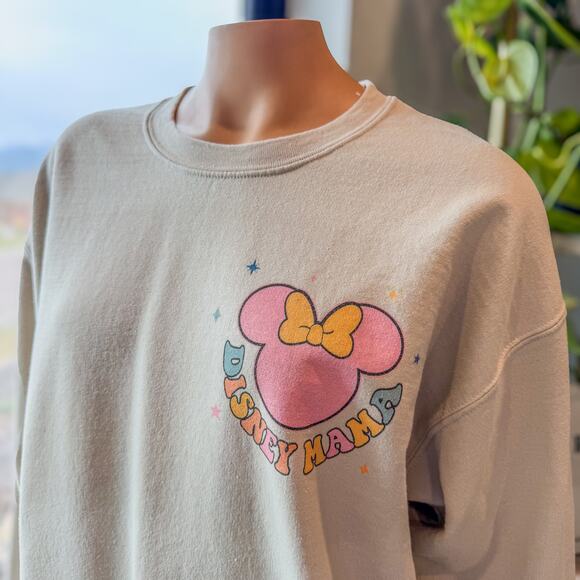 Disney Mama “In My Disney Mama Era" Sweatshirt, Disney Mom Apparel Women's Large - Picture 7 of 11